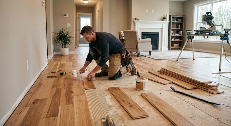 Engineered Wood Installation in Hingham, MA