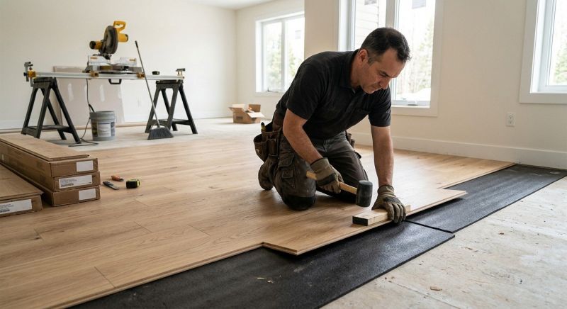 Engineered Wood Installation in Hingham, MA