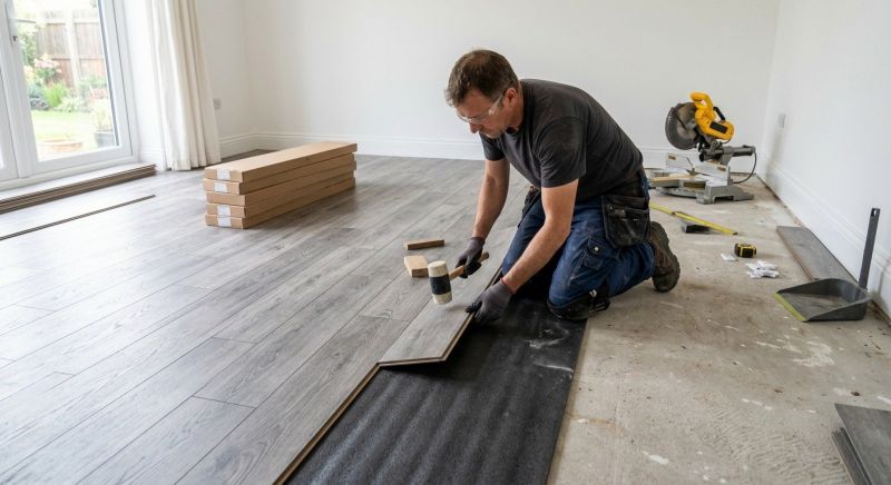Laminate Floor Installation in Avon, MA