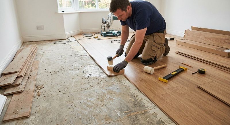 Laminate Floor Installation in Canton, MA