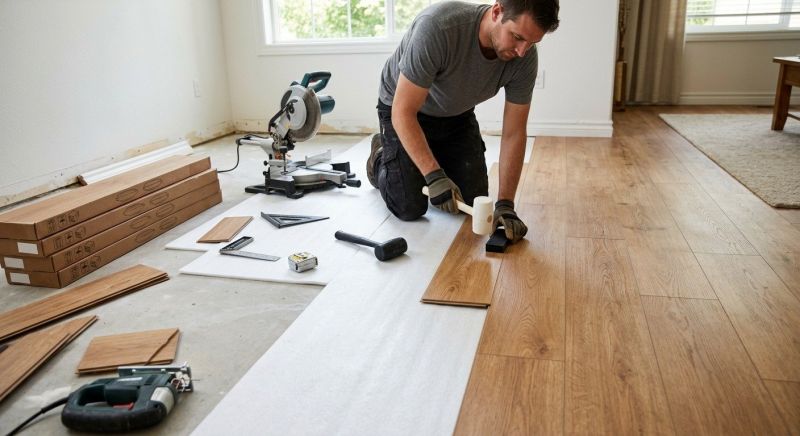 Laminate Floor Installation in Halifax, MA