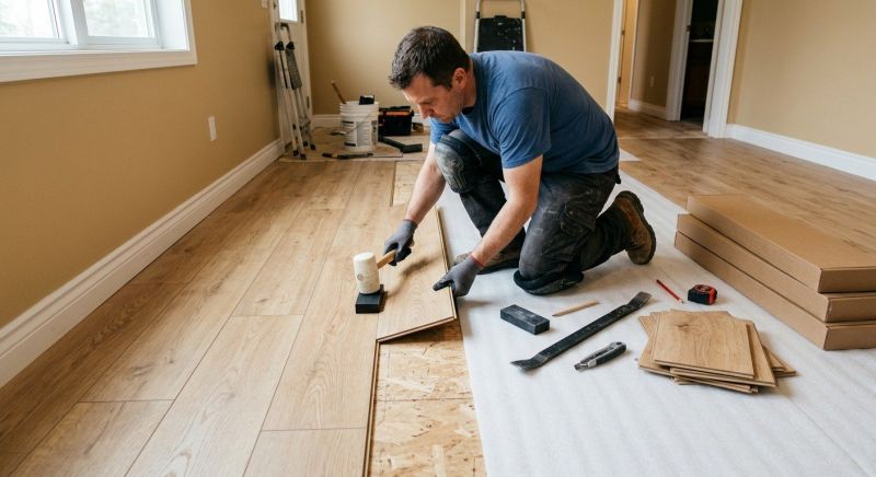Laminate Floor Installation in Middleboro, MA