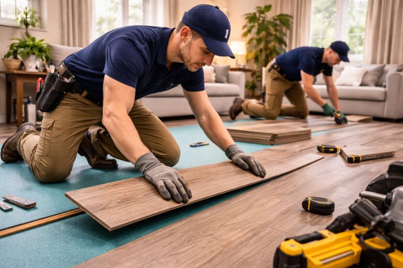 Laminate Floor Replacement in Cambridge, MA