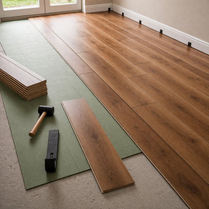 Laminate Floor Replacement in Holbrook, MA