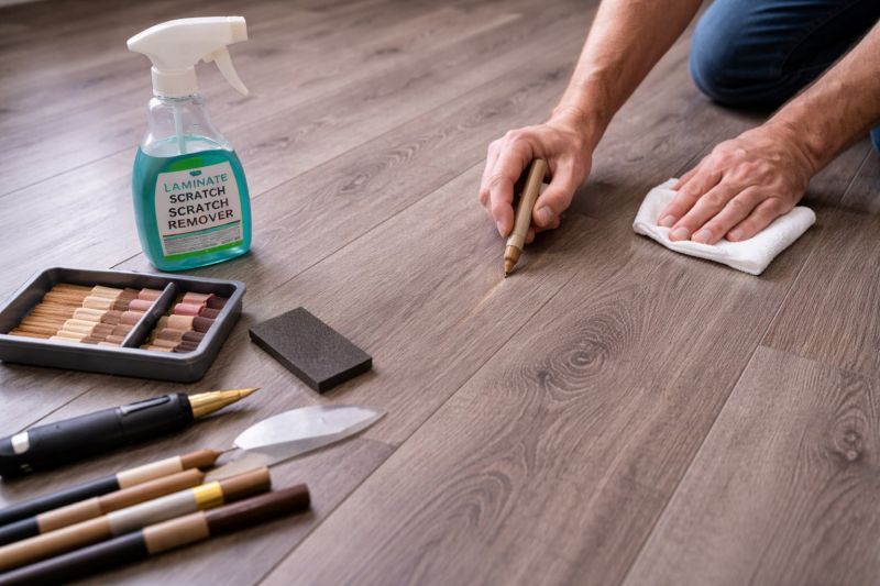 Laminate Floor Scratch Repair in Hingham, MA