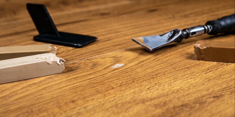 Laminate Floor Scratch Repair in Hingham, MA