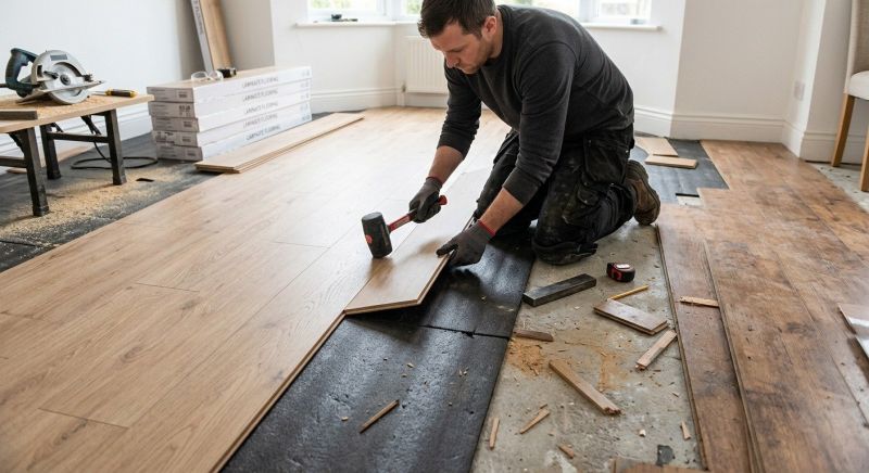 Laminate Flooring Replacement in Hingham, MA