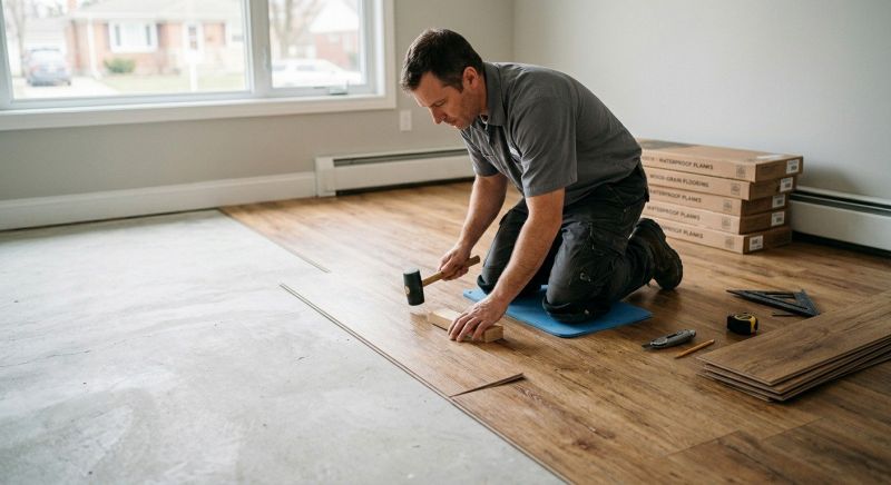 Linoleum Floor Installation in Lexington, MA