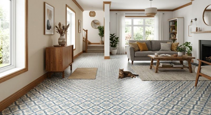 Linoleum Flooring Replacement in Hingham, MA