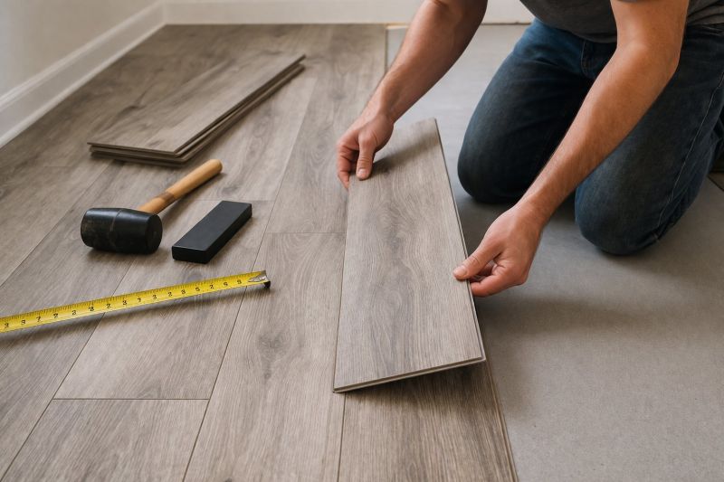 Luxury Vinyl Tile Installation in Dedham, MA