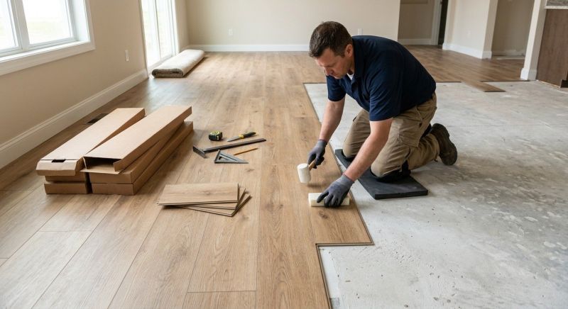 Luxury Vinyl Tile Installation in Halifax, MA