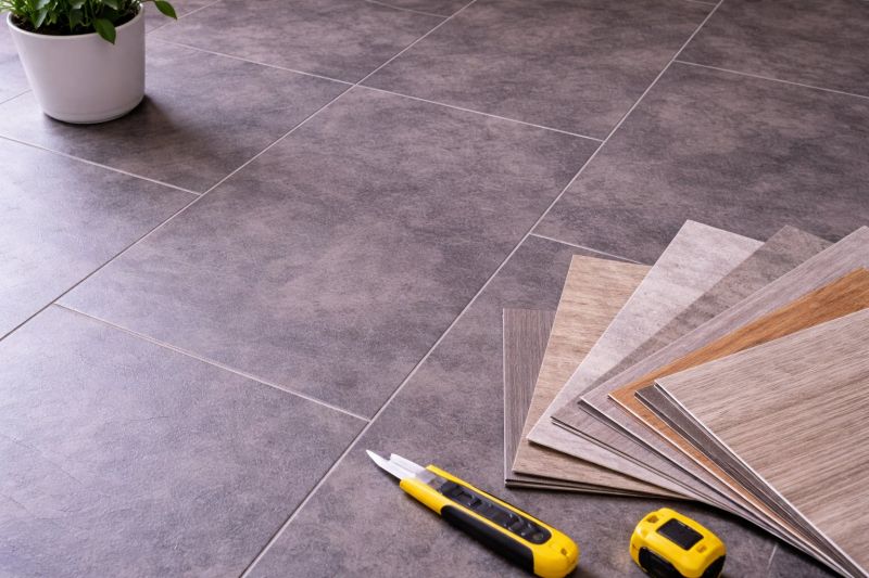 Luxury Vinyl Tile Installation in Newton Center, MA