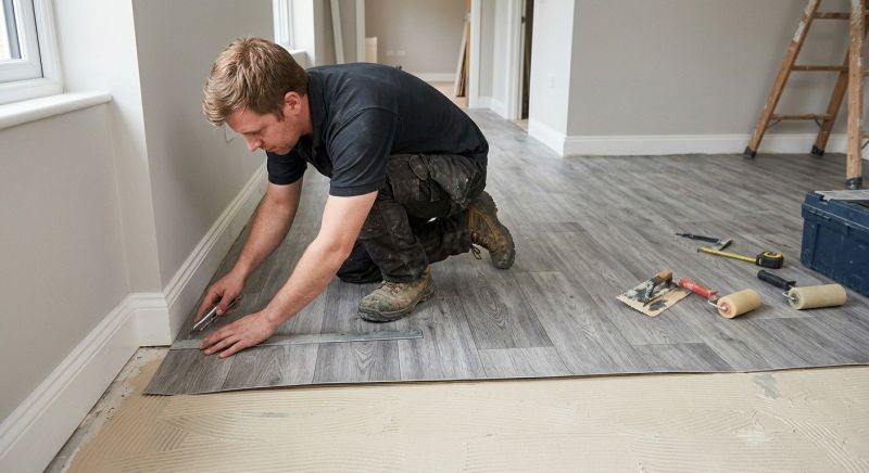 Sheet Flooring Installation in Dedham, MA