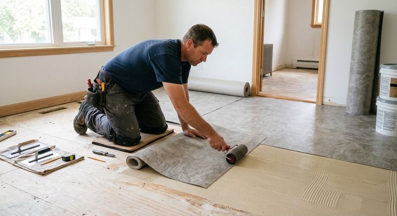 Sheet Flooring Installation in Halifax, MA