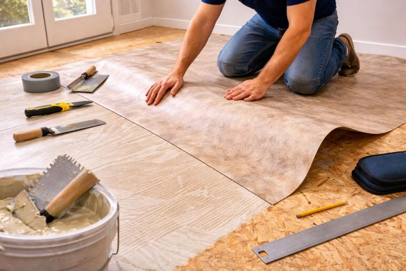 Sheet Flooring Installation in Hanson, MA