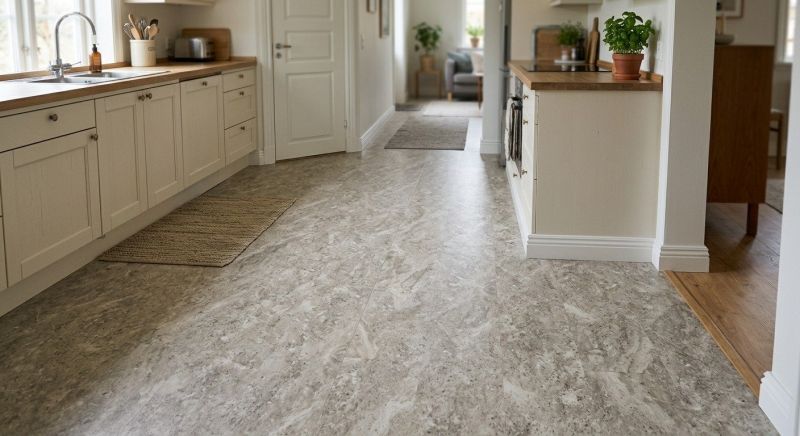 Sheet Linoleum Installation in Medfield, MA