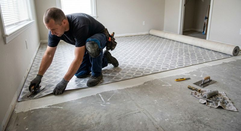 Sheet Vinyl Installation in East Weymouth, MA