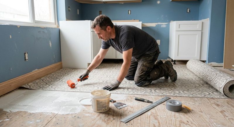 Sheet Vinyl Installation in Plymouth County, MA