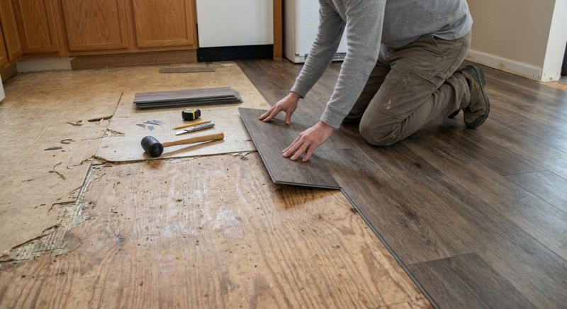 Vinyl Flooring Installation in Kingston, MA