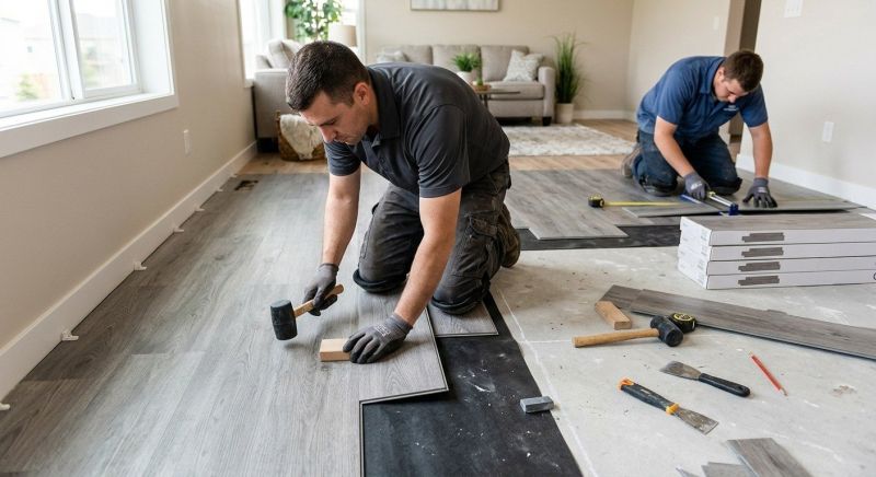 Vinyl Flooring Installation in Melrose, MA