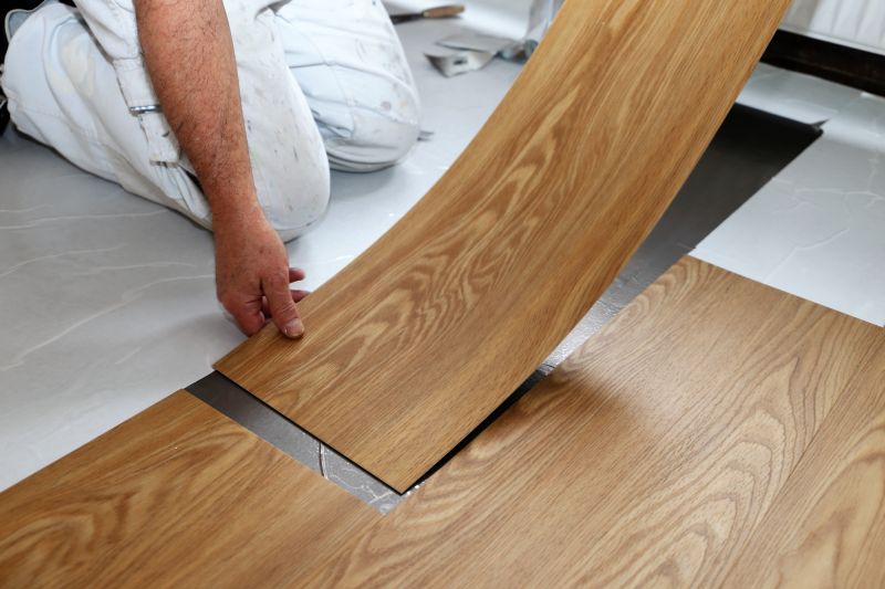 Vinyl Plank Floor Installation in Hingham, MA